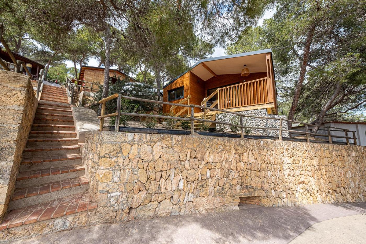 Camping Estival Torre De La Mora Тамарит Екстер'єр фото